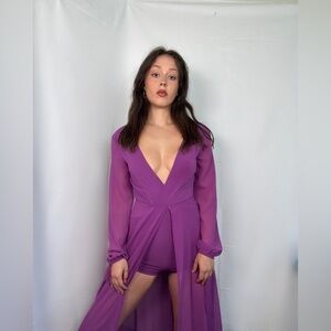Lulu’s Purple Romper